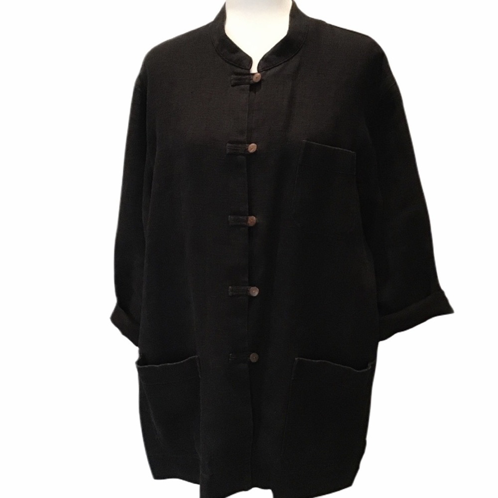 J. Jill 100% Hemp Women’s Button Down Jacket